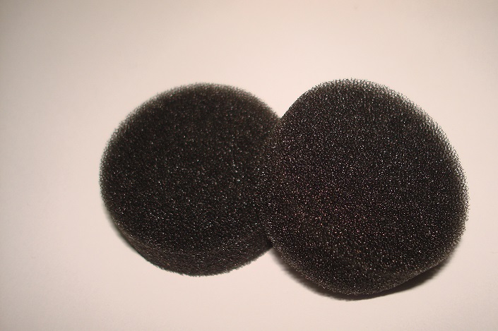 ESPUMA P/ FILTRO DE AR SIMPLES DIAM: 35mm PCTE.: C/2