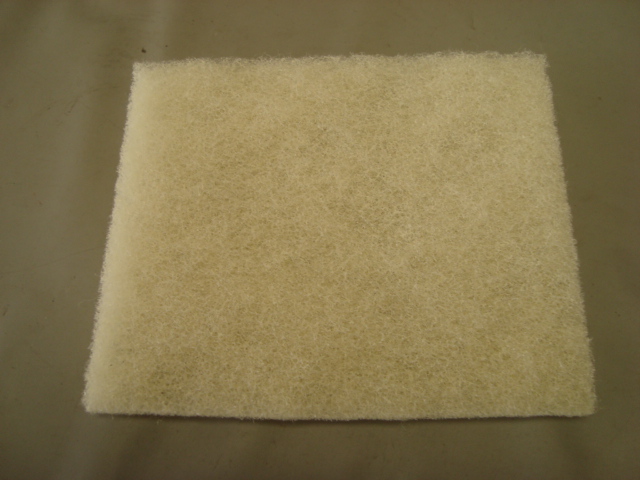 MANTA ABRASIVA 3M FINA 112X138mm COR BRANCA