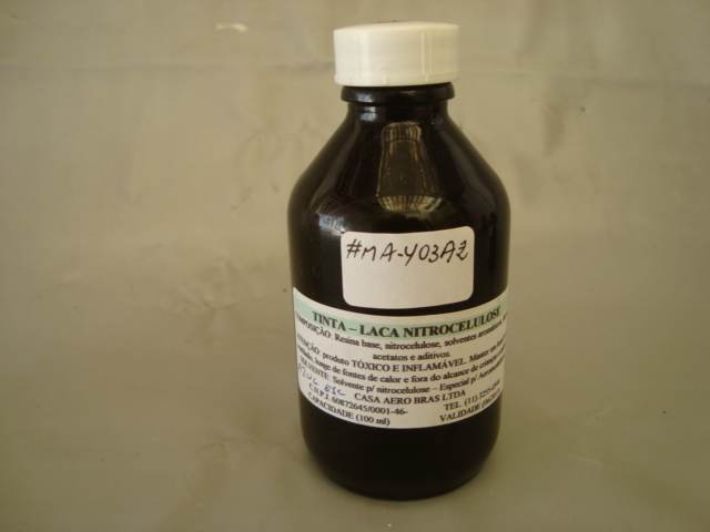 TINTA NITRO CELULOSE AZUL BRILHANTE VDO.: 100ml