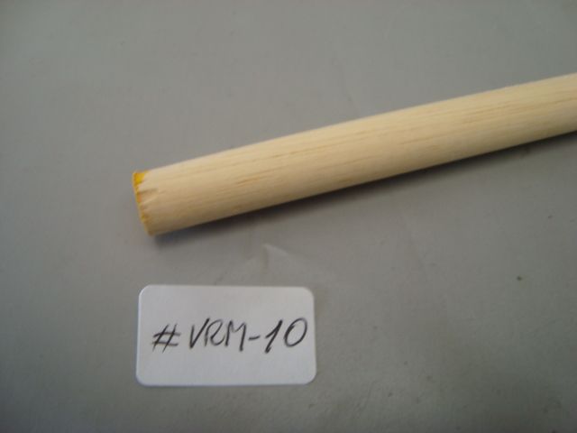 VARETA REDONDA DOWEL DE MARFIM 10X900mm