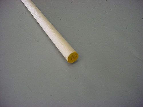 VARETA REDONDA DOWEL DE CAXETA 10X900mm
