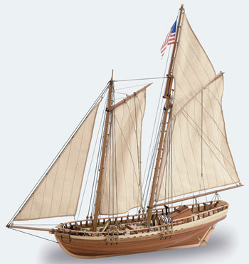 BARCO VELEIRO ESCUNA VIRGINIA AMERICAN SCHOONER ESC.: 1/41