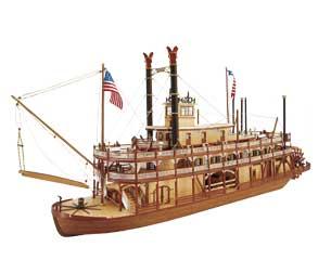 BARCO ENRODA MISSISSIPPI MARK TWAIN RIVER BOAT ESC: 1/80