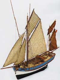 BARCO VELEIRO DE PESCA MARIE JEANNE ESC: 1/50