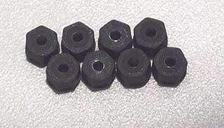 PORCA AUTO TRAVANTE 3 a 4mm EM NYLON P/ PARAFUSOS C/ROSCA PCTE.: C/6