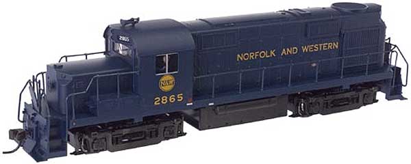 LOCOMOTIVA DIESEL RS36 S/BREQUES DINAMICOS ESC.: HO Norfolk & Western #2865 