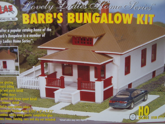 BANGALO CASA DA BARBIE ESTILO 1920 ESC.: HO ESC.: 1/87