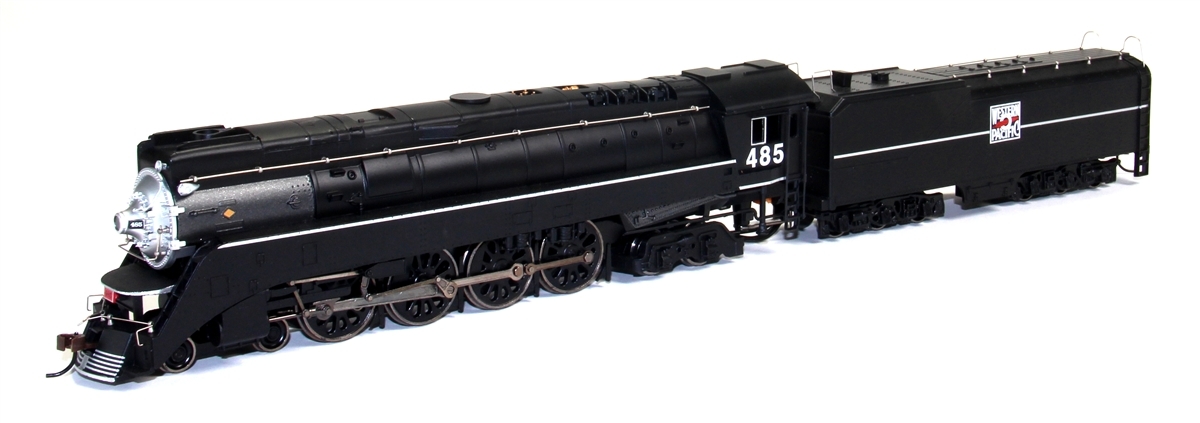 LOCOMOTIVA À VAPOR 4-8-4 GS64 WESTERN PACIFIC COM DCC #485 ESC.: HO