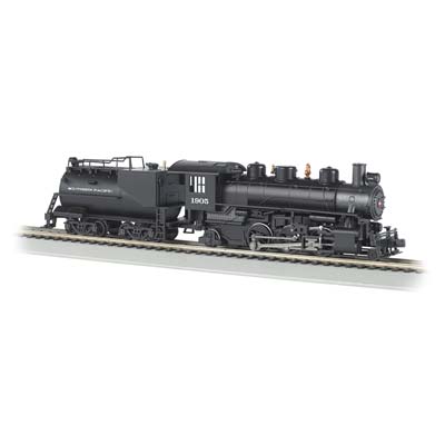 LOCOMOTIVA A VAPOR  PRAIRIE 2-6-2 SOUTHERN PACIFIC C/ GERADOR DE FUMAÇA ESC.: HO