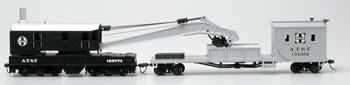 VAGÃO GUINDASTE SS 250T CRANE/BOOM/TENDER SF ESC.: HO ESC.:1/87