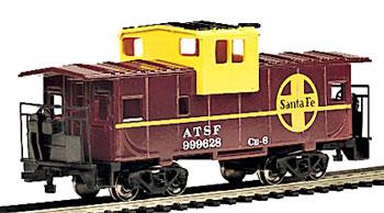 VAGÃO CABOOSE AT & SF ESC.: HO ESC.: 1/87