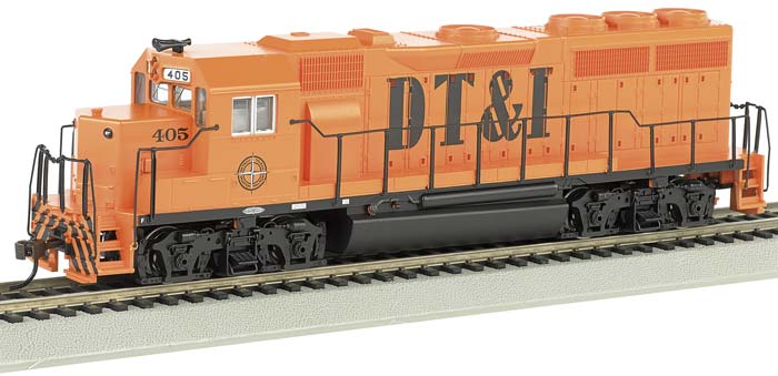 LOCOMOTIVA DIESEL BACHMANN EMD GP40 C/DCC DT&I 405 ESC.: HO ESC.: 1/87