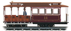 BONDE ABERTO VERMELHO ESC.: HO ESC.: 1/87