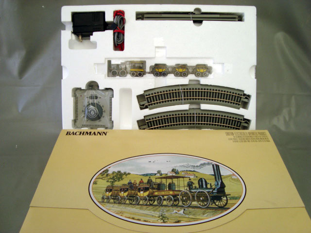 CONJUNTO TREM DE PASSAGEIROS A VAPOR DEWITT CLINTON 1831 ESC.: HO