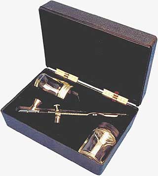 AER�GRAFO BADGER A��O DUPLA MOD.360 ALIMENTA��O P/GRAVIDADE E P/BAIXO CJTO.1
