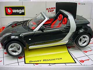 CARRO SMART ROADSTER BURAGO ESC:1/18