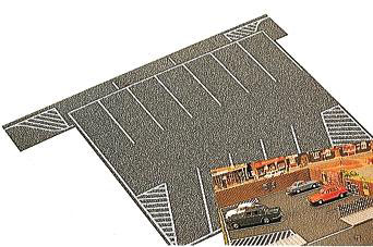 ADESIVO SINALIZAÇÃO HORIZONTAL DE ESTACIONAMENTO P/12 CARROS ESC.: HO ESC.: 1/87