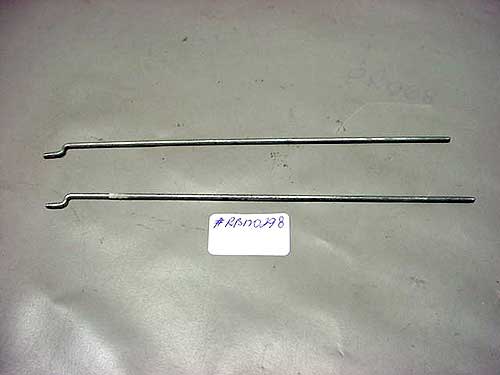 Pushrod arame de aço 2x500mm c/ Z em uma ponta SEM CAPA