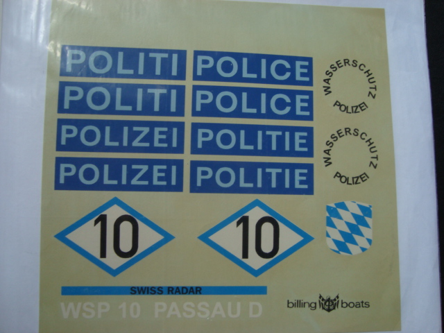 ADESIVO PARA LANCHA E BARCO (POLITI, POLICE)