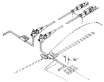 COMANDO DUBRO P/ AILERON STRIP PCTE.: C/ 2