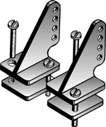 HORN DUBRO CONTROL ESTILO T C/ 4 FUROS PCTE.: C/ 2