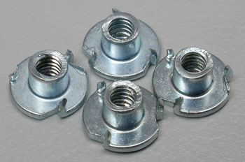 PORCA AUTO CRAVANTE BLIND NUTS 4-40 2,8mm PCTE. C/4
