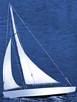 VELEIRO LIVRE ACE SLOOP SAILBOAT 432mm