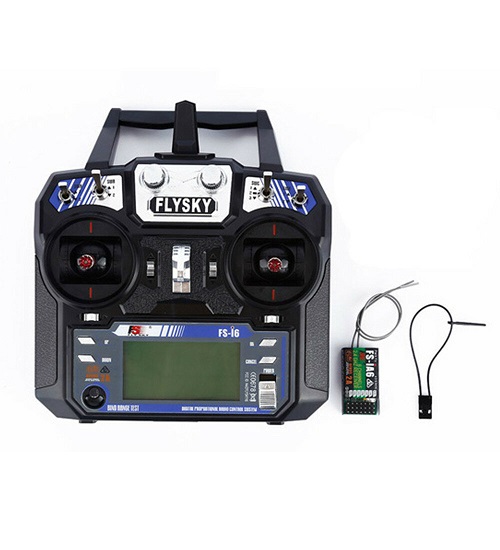 RADIO CONTROLE FLY SKY 6 CANAIS FS-I6 2.4ghz TX+RX 