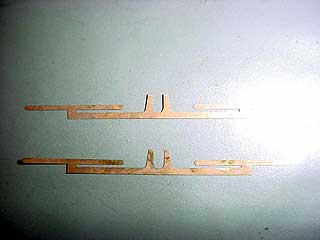 CONTATOS TENDER P/LOCOMOTIVA A VAPOR (PAR) ESC.: HO ESC.: 1/87