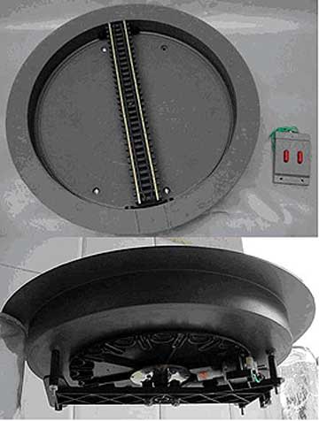 VIRADOR DE LOCOMOTIVA ROTUNDA ESC.: HO