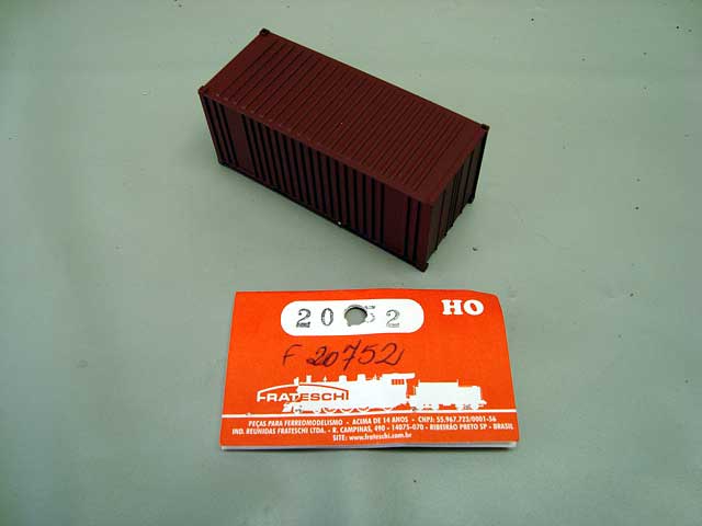 CARGA P/ VAGÃO PLATAFORMA CONTAINER BORDEAUX ESC.: HO