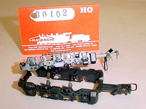 TRUQUE DE ACABAMENTO DA LOCOMOTIVA FRATESCHI G12 e A-1-A ESC.: HO ESC.: 1/87