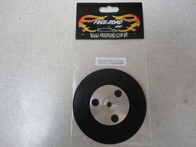 POLIA COMPLETA BORRACHA P/ CAIXA DE PARTIDA STARTER BOX E MANUAL