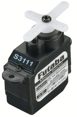  SERVO MICRO FUTABA S-3111 6.6g 8.3oz/pol  .12seg/60º