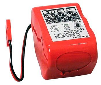 BATERIA RECARREGÁVEL FUTABA RECEPTOR 6V 600 MAH