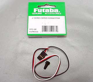 CONECTOR PLUG FÊMEA FUTABA ORIGINAL PRETO 3 POLOS C/ RABICHO e CABINHO ULTRAFLEX