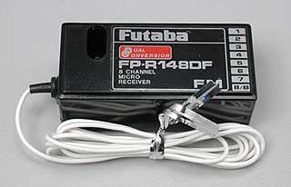 RECEPTOR FUTABA 8 CANAIS R148DF FM