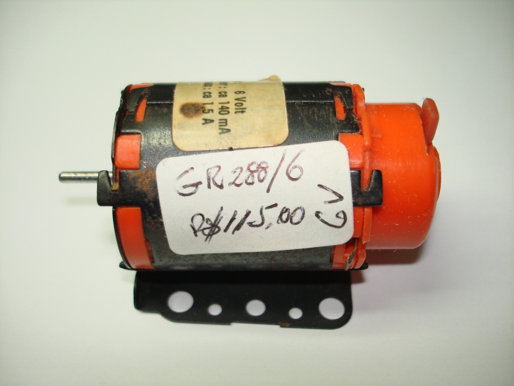 MOTOR ELÉTRICO 6V DC ESCOVADO GRAUPNER MARX MONOPERM 