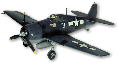 AVIÃO F6F-3 HELLCAT P/MOTOR .049 ou MOTOR ELÉTRICO ou ESTÁTICO ENV.: 832mm