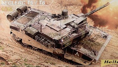 TANQUE DE GUERRA LECLERC T5/T6 FRANCES IIWW ESC.: 1/35 Main Battle Tank