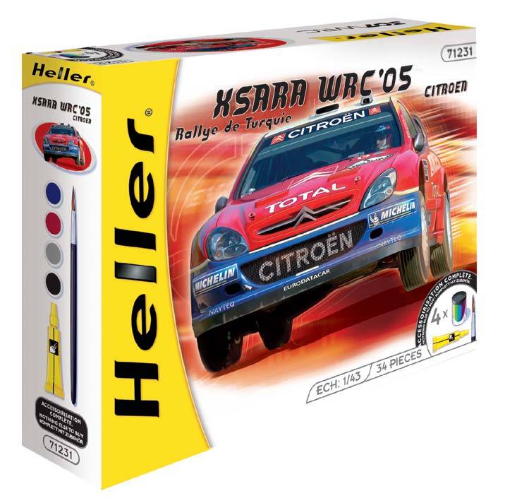 CARRO TURISMO CITROEN XSARA WRC 05 RALLY ESC.: 1/43