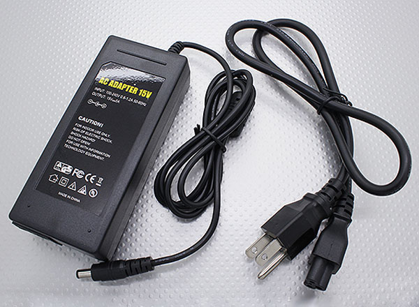 FONTE CONVERSORA ADAPTADOR BIVOLT 110/220V AC P/15V DC 5A