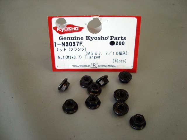 PORCA 3mm C/ FLANGE PCTE.: C/10  