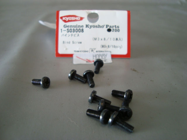 PARAFUSO 3X8mm PHILLIPS CABEÇA REDONDA ROSCA MAQUINA PRETO PCTE.: C/10