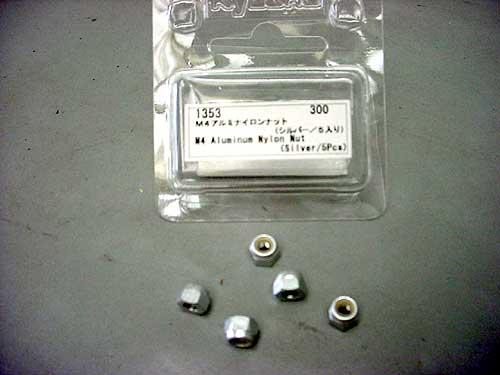 PORCA AUTO TRAVANTE 4mm M4 C/RETENTOR DE NYLON PCTE.: C/5