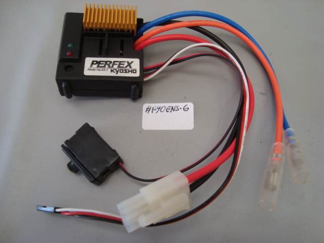 SPEED CONTROL ESC KA-5  P/ AUTO CONTROLADOR ELETRÔNICO P/RADIO 27Mhz AM FRENTE