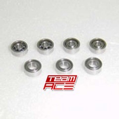 ROLAMENTO 6X1,8X2,5 e 6X2,85X2,5mm CJTO. P/CARRO KYOSHO MINI-Z PCTE.: C/7 PEÇAS