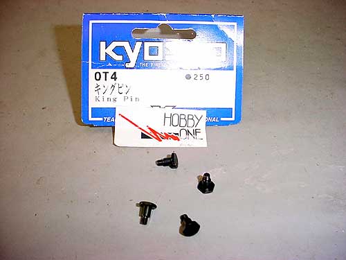 PARAFUSO DO CUBO DA RODA KING PIN P/CARRO KYOSHO PURE TEN PCTE. C/4