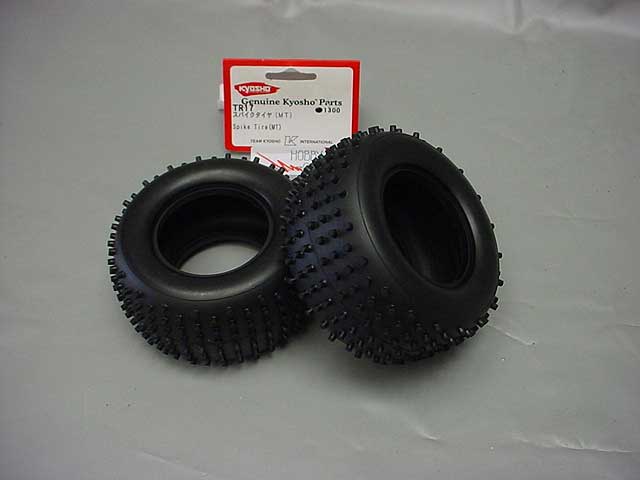PNEU CARRO RC KYOSHO P/ TR-MJ-DST-DBX-PNEU SPIKE PCTE.: C/2