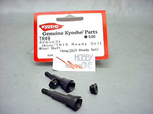 EIXO DA RODA DO CARRO KYOSHO TR15R PCTE.: C/2